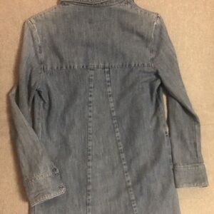 RtA Denim Long Sleeve Button-up Top
